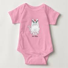 Love Kitten Baby Girl S Bodysuit Zazzle Com In 2020 Baby Girl Bodysuit Girls Bodysuit Baby Bodysuit