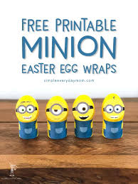 Apr 05, 2015 · this easter minion coloring page is formatted to print on standard 8.5 x 11 letter sized paper. Super Easy Diy Minion Easter Eggs Free Printable