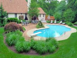 How To Decorate Swimming Pool Landscaping Inground Pool Landscaping Pool Landscape Design Landscaping Around Pool