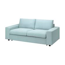 Maybe you would like to learn more about one of these? Vimle 2er Bettsofa Mit Breiten Armlehnen Saxemara Hellblau Ikea Deutschland