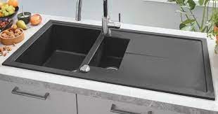 Whether your family gathers around the dinner table every night or twice a year at thanksgiving and christmas, you know your home wouldn't be complete without a dining room table. Grohe K400 Drehbare Einbauspule Mit Abtropfflache Granit Schwarz 31642ap0 Waschbecken Einbauspule Funktionelle Kuche