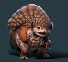 A Cute Pangolin Themed Mount Skin I Was Tasked With Taking A Concept Model Made By James Van Den Bogart And Doing C Alien Concept Art Pangolin Creature Design
