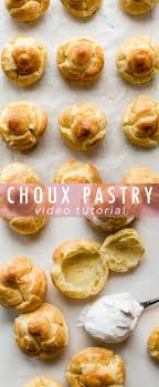How To Make Light And Airy Choux Pastry For Cream Puffs Eclairs And Profiteroles Homemade Pate A Choux Recipe Profiteroles Recipe Eclair Recipe Choux Pastry