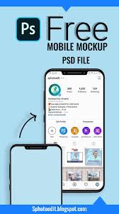 Download Free Psd Mockup File Sphotoedit In 2020 Photoshop Mockup Free Free Mockup Mockup Free Psd