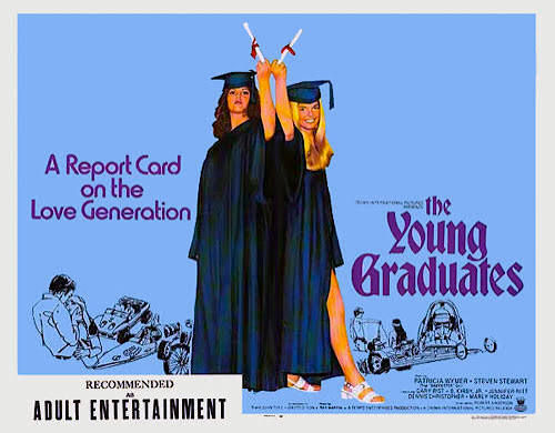 YOUNG GRADUATES DVD - 1971 Movie on DVD - Hippies Pot Rock Music 70s  Fashions