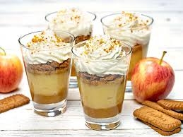 Verrines Pommes Caramel Et Speculoos Au Thermomix Recette Verrine Pomme Recette Verrine Pomme Caramel