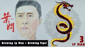 How to draw: Donnie Yen (IP man series)