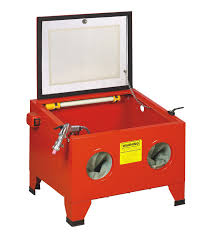 Single stage air compressor pumps turn off at a lower pressure in the tank. Sandblasting Cabinet Heavy Duty Portable 90l Capacity Cabinet For Sand Blasting