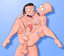 Fat Tony Gets Frisky in Simpson Gay Porn