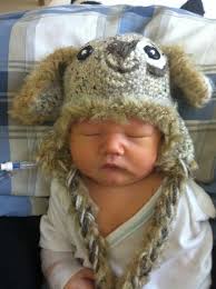 Baby Mike Hat ( Mikey), my grandkids' minpin