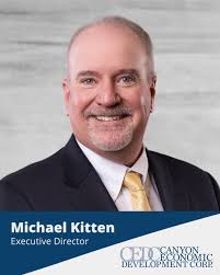 The City of Canyon is proud to announce the hiring of Michael Kitten as the  new Executive Director of the Canyon Economic Development Corporation