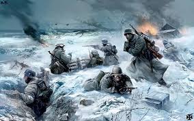 Un año antes de la batalla de krasni bor a miles de kilómetros de su tierra, en una guerra que en realidad nada tenía que ver con ellos, armados con fusiles ligeros incapaces de hacer más que rasguños a los tanques soviéticos, e intimidados por un frió que dejaba el de ávila. 630 Military Ideas Military History Military Art History