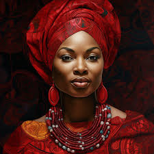 African Attire Earrings