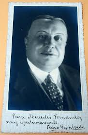 fotografia firmada del actor pedro sepulveda 19