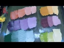 كيفية خلط الالوان للمبتدئين Youtube Painting