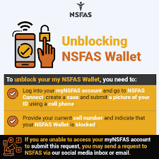 Nsfas has introduced a new. National Student Financial Aid Scheme Nsfas Struggling To Unblock Your Nsfas Wallet Account Follow The Steps On This Poster On How To Unblock Your Account You Can Aslo Send A Request