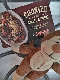 Stoked To Visit Chipotlemg But My Coupon Expired Before Chorizo Got To A Location Near Me Bummer Any Ideas For Spicy Chicken Gingerbread Cookies Chorizo