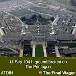 Resultado de imagen para September 11th, 1941 PENTAGON