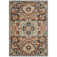 Area rugs can complement a home's decorating style by tying all the furniture together with color and texture. Home Decorators Collection Cadence Multi 10 Ft X 12 Ft Medallion Area Rug 564361 The Home Depot
