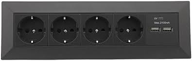 57 x 94 x 38 mm, gewicht: Steckdosen Schalter Zubehor 4x Schuko 2x Usb Weiss Aufputz Steckdosenblock Fur Eckmontage Steckdosen Buchsen