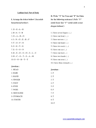 12 motivasi mario teguh dalam bahasa inggris. Latihan Soal Part Of Body Pdf