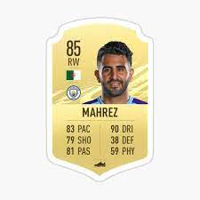 Fifa 21 riyad mahrez cardtype card rating, stats, attributes, price trend, reviews. Riyad Mahrez Fifa 21 Card Rating Ultimate Team Stiker Sticker By Elprofesseur In 2021 Stickers Cards Teams