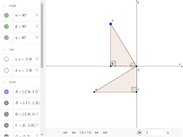 Rotation 90 degrees counter clockwise about the origin. Counter Clockwise Rotation Of 90 Degrees Geogebra