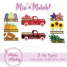 Free Free 271 Vintage Red Truck Svg SVG PNG EPS DXF File