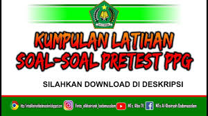 Memberikan tugas agar siswa mempelajari bahan yang belum dipahami. Soal Pretest Modul Ppg 2019 Kemenag Download Di Deskripsi Youtube