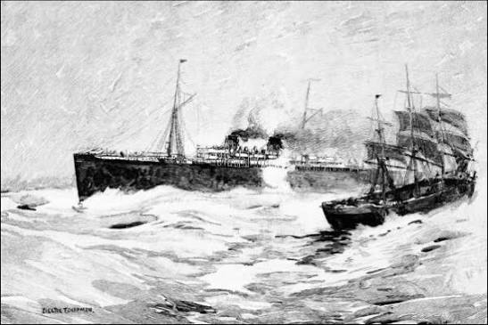The Project Gutenberg eBook of Ocean Steamships, by F. E. Chadwick and others.