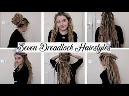 An insanely simple and effective way to shake up your dreadlocks style is to play around with their length. 7 Easy Dreadlock Hairstyles For Long Dreads Luna Wolfe Youtube Hair Styles Curly Hair Styles Naturally Long Dreads