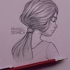 Imagini pentru desene in creion. 350 Desene In Creion Ideas Art Sketches Girl Drawing Sketches Art Drawings