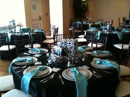 Black And Blue Wedding Colors For Black And Blue Tiffany Blue Wedding Theme Wedding Colors Blue Blue Themed Wedding