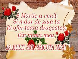 Martie (8) februarie (6) ianuarie (8) 2018 (100) decembrie (8. Mama 8 Martie Home Facebook