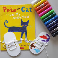 Sneaker Pete The Cat I Love My White Shoes Printables Pin On Pet Preschool Unit