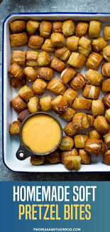 Homemade Soft Pretzel Bites Pretzel Bite Recipe