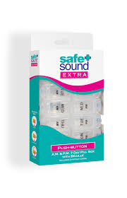 Alarm medication box the assumption is that memo box owners will only open the box in order to take a dose, so the. Pill Boxes Weekly Pill Organisers Safe Sound Health