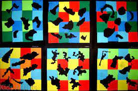 Geometric And Organic Shapes Collage Geometric Shapes Art Organic Shapes Art Shape Collage