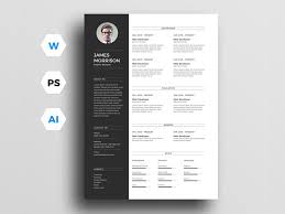 By free templates we mean resume templates for ms word that are entirely free to download and edit. Free Resume Templates In Photoshop Psd Format Creativebooster