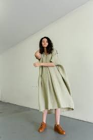 Black Crane Kite Dress Cement On With Images Black Crane Fashion Boxy Dress