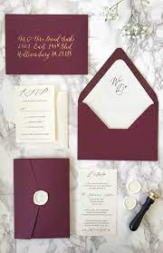 We Love These Trendy Burgundy And Gold Glitter Pocket Wedding Invitations The We D Fun Wedding Invitations Wedding Invitations Diy Pocket Wedding Invitations