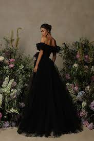 Black royal dress