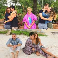 The handsome hunk shares his kids with his longtime wife, andrea meszaros ponti , whom he married in 2004. Facebook