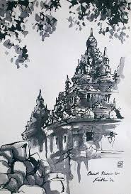 Sketsa candi / hai teman semua kali ini gambar candi borobudur. Pin Di Sketching