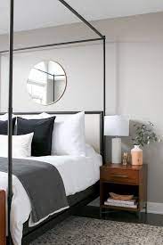 The Wood Accessories From Homegoods Help Tie This Master Bedroom Together Love The Wood Bowl On Top Of Luxury Modern Bedroom Modern Bedroom Home Decor Bedroom