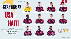 Maybe you would like to learn more about one of these? 2021 Concacaf Gold Cup Usa Vs Haiti Starting Xi Lineup Notes Tv Channels Start Time