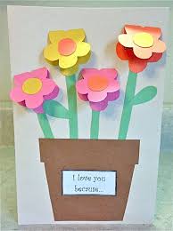 Kinder Konnen Der Mutter Ein Geschenk Basteln Muttertag Geschenke Basteln Blumen Basteln Mit Kindern Muttertag Geschenke Selber Machen