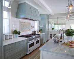 Beach House Kitchen With Counter To Ceiling Subway Tile Backsplash Countertoceilingbacksplash Backsplash K Beach House Kitchens Home Kitchens Kitchen Design