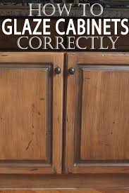 Glazing is best used for rustic kitchen cabinets with have details such as moldings or carvings. Painted Furniture Ideas 3 Steps To Glaze Cabinets Correctly Painted Furniture Ideas