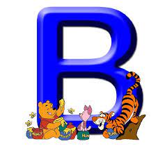 abecedario winnie the pooh b winnie the pooh friends cute disney wallpaper kids initial